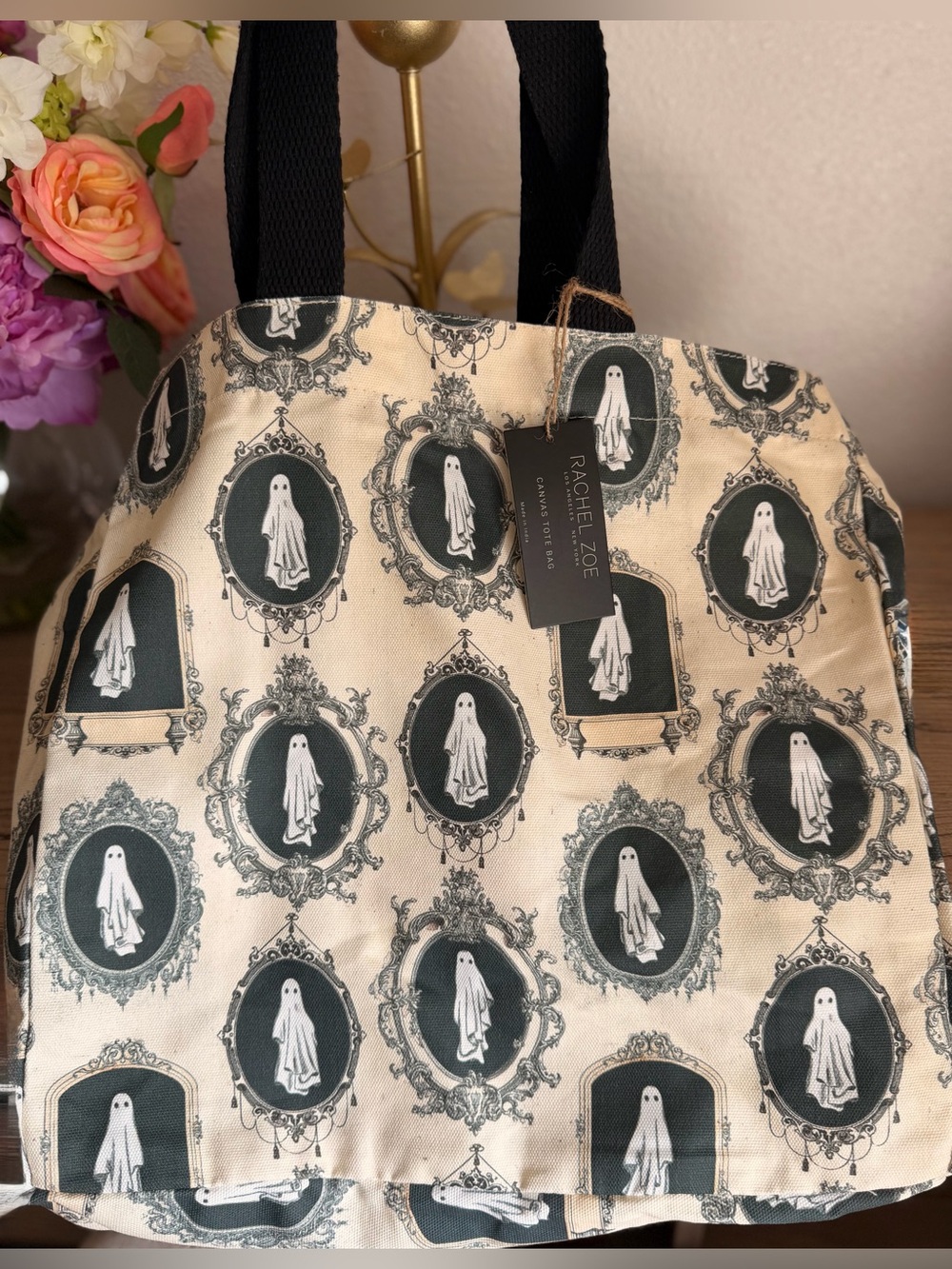 Rachel Zoe reusable farmers market grocery Tote Beach Bag